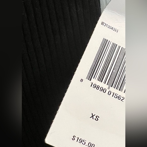 Simon Miller Black Fine Rib Space Top Size X-Small - Picture 6 of 7